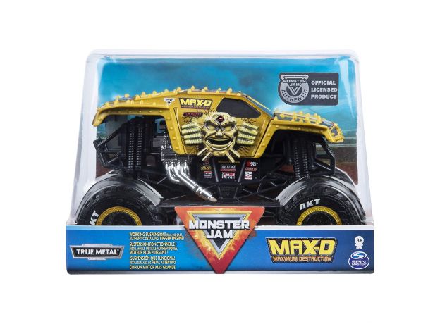 ماشین Monster Jam مدل Max-D با مقیاس 1:24, image 