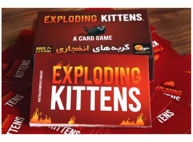 بازی گروهی گربه‌های انفجاری به همراه کارت‌های توسعه, image 7