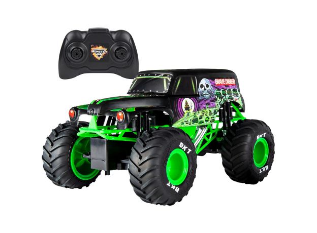 ماشین کنترلی Monster Jam مدل Grave Digger با مقیاس 1:15, image 2