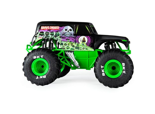 ماشین کنترلی Monster Jam مدل Grave Digger با مقیاس 1:15, image 4