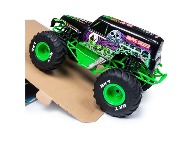 ماشین کنترلی Monster Jam مدل Grave Digger با مقیاس 1:15, image 6