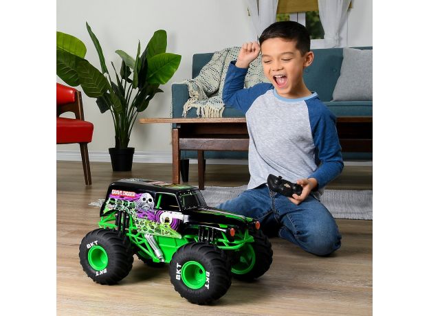 ماشین کنترلی Monster Jam مدل Grave Digger با مقیاس 1:15, image 7