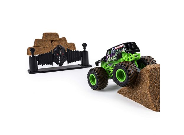 ماشین Monster Jam Dirt مدل Grave Digger همراه با Kinetic Sand, image 5