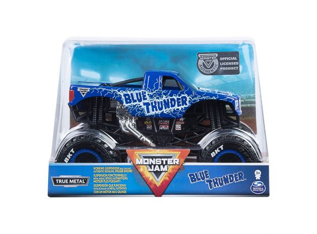 ماشین Monster Jam مدل Blue Thunder با مقیاس 1:24, image 