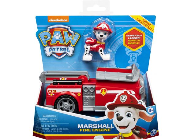 ماشین آتش نشانی و فیگور سگ های نگهبان مدل مارشال, image 