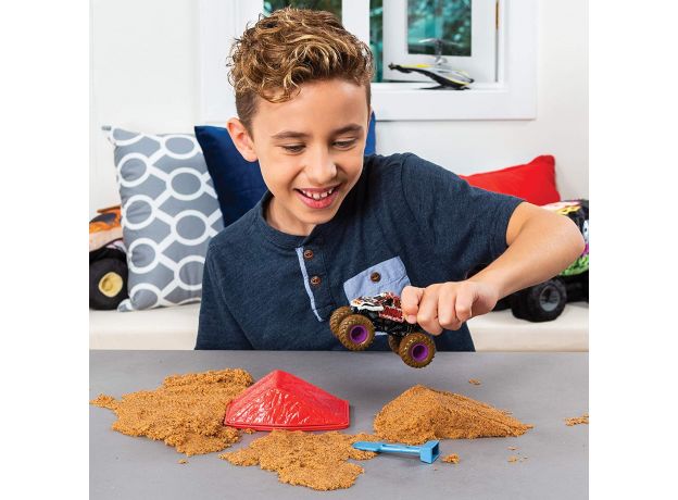 ماشین Monster Jam Dirt مدل Zombie همراه با Kinetic Sand, image 5