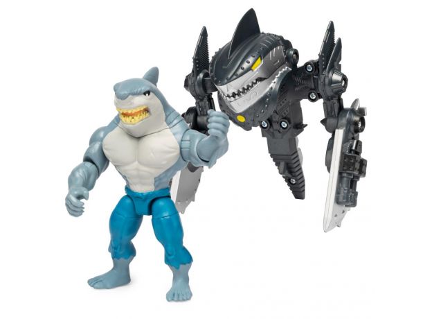 فیگور 10 سانتی بتمن Mega Gear مدل King Shark, image 6