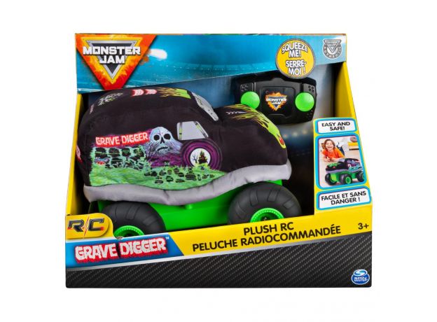 ماشین کنترلی Monster Jam پولیشی مدل Grave Digger, image 