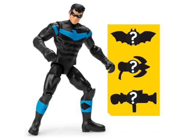 فیگور 10 سانتی نایت وینگ با 3 اکسسوری شانسی (Nightwing), image 2