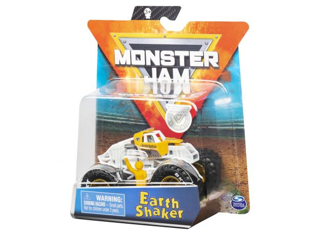 ماشین Monster Jam مدل Earth Shaker با مقیاس 1:64 به همراه آدمک, image 2