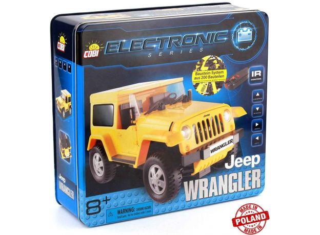 بلاک ساختنی کوبی مدل ماشین کنترلی جیپ Jeep Wrangler, image 