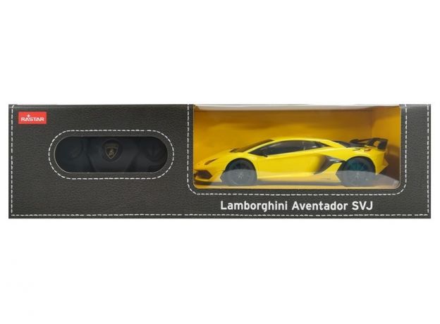 ماشین کنترلی لامبورگینی Aventador SVJ زرد راستار با مقیاس 1:24, تنوع: 96100-Yellow, image 4