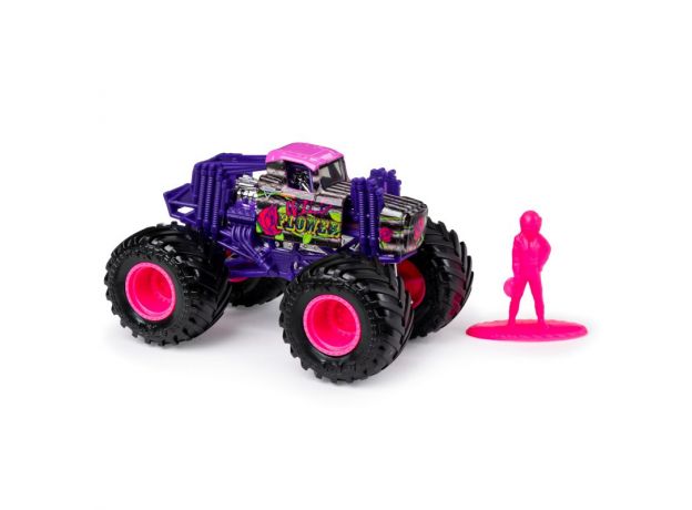 ماشین Monster Jam مدل Wild Flower با مقیاس 1:64 به همراه آدمک, image 2