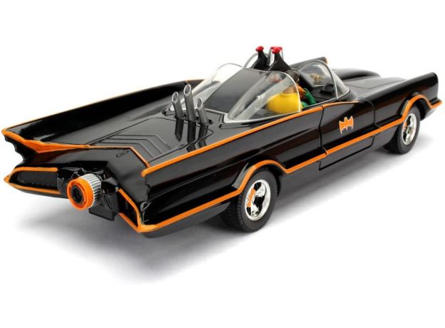 ماشین و فیگور فلزی بتمن (Batman 1966 Classic Batmobile), image 6