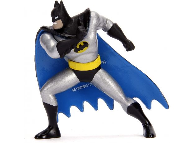 ماشین و فیگور فلزی بتمن (Batman Animated Series Batmobile), image 3