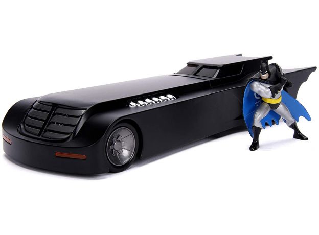 ماشین و فیگور فلزی بتمن (Batman Animated Series Batmobile), image 2