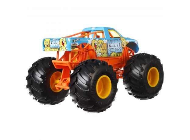 ماشین Hot Wheels مدل ( Funny Feelings ) Monster Trucks با مقیاس 1:24, image 2