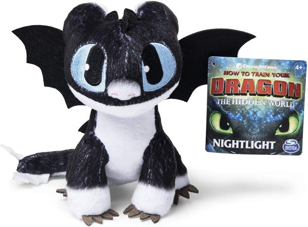 عروسک 20 سانتی پولیشی انیمیشن How to Train Your Dragon  مدل Nightlight, image 