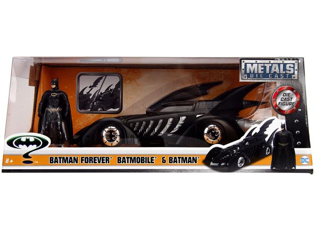 ماشین فلزی بتموبیل سری Batman for Ever به همراه فیگور بتمن با مقیاس 1:24, image 2