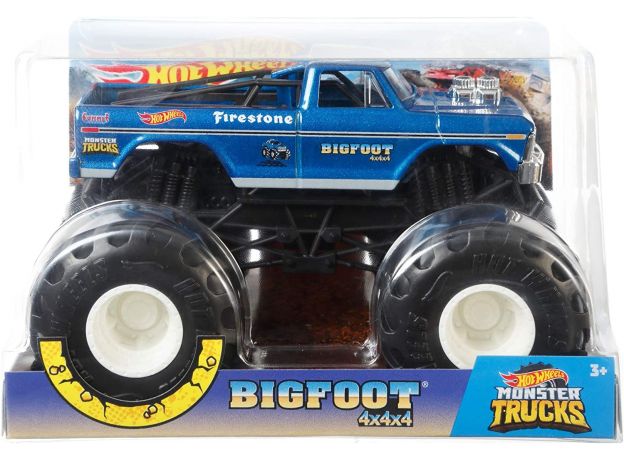 ماشین Hot Wheels مدل ( Bigfoot ) Monster Trucks با مقیاس 1:24, image 