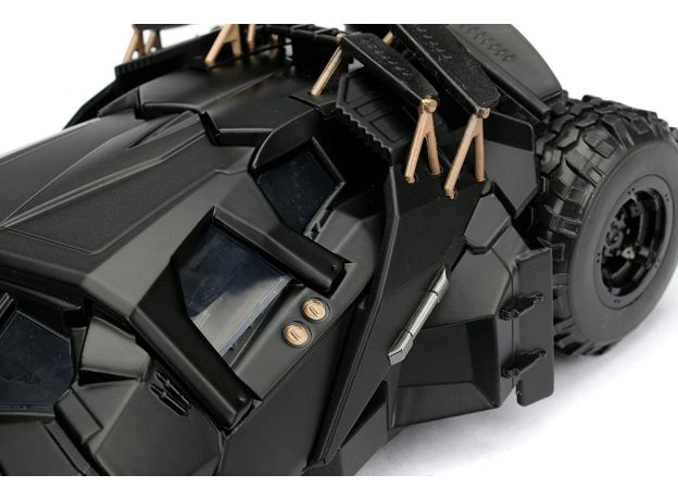 ماشین فلزی بتموبیل سری The Dark Knight به همراه فیگور بتمن با مقیاس 1:24, image 5