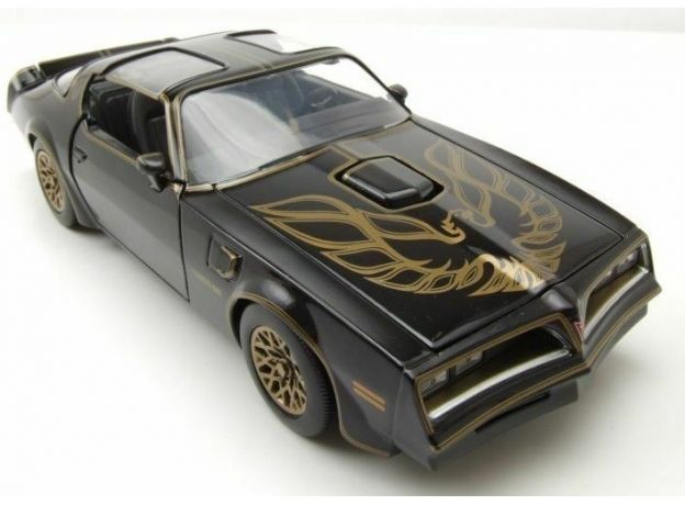 ماشین فلزی پونتیاک مدل 1977 Firebird به همراه نشان فلزی Smokey and the Bandit با مقیاس 1:24, image 4