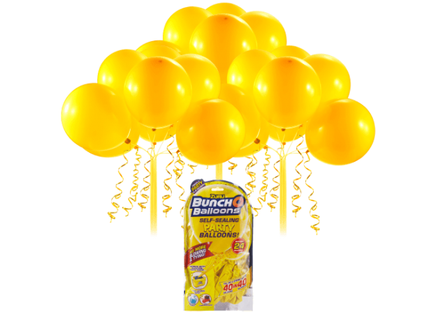 پک 24 تایی بادکنک بانچ و بالون Bunch O Balloons (زرد), image 