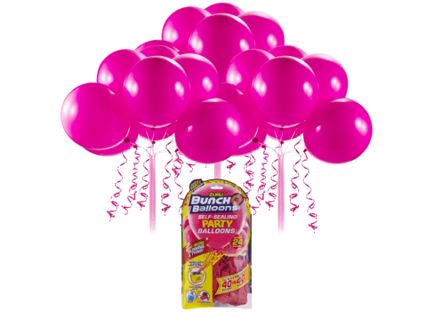پک 24 تایی بادکنک بانچ و بالون Bunch O Balloons (صورتی), image 