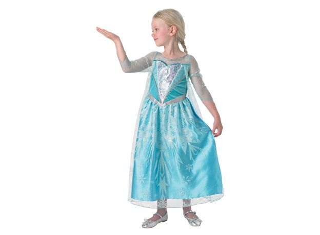 لباس شب اِلسا, سایز: متوسط (4-6 سال), image 