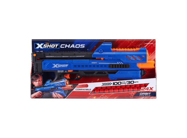 تفنگ ایکس شات X-Shot مدل Orbit, تنوع: 36281 - Blue, image 