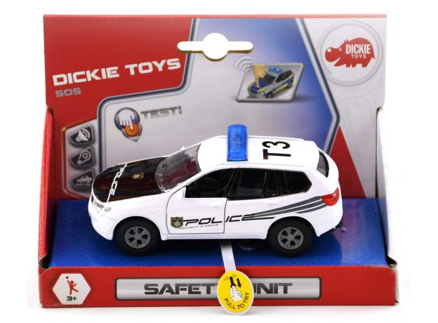 ماشین پلیس 12 سانتی Dickie Toys, تنوع: 203712011038-Safety Unit Polic, image 