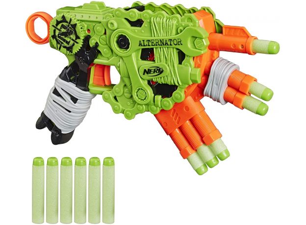 تفنگ نرف Nerf مدل Zombie Strike Alternator, image 2