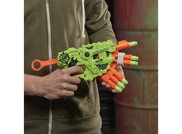 تفنگ نرف Nerf مدل Zombie Strike Alternator, image 6