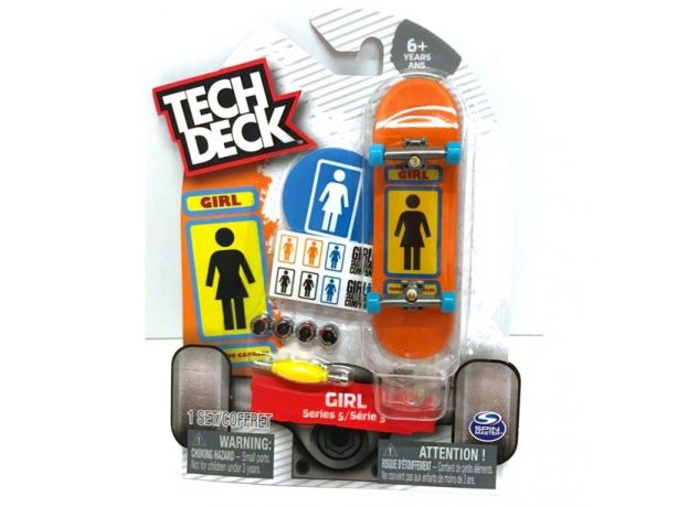 اسکیت انگشتی تک دک Tech Deck مدل Girl نارنجی, image 