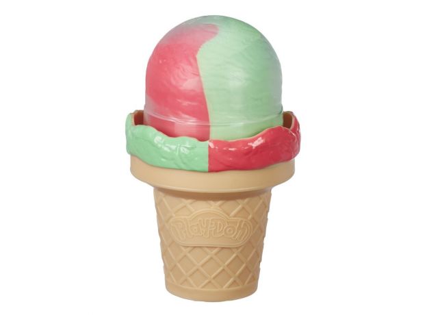 بستنی قیفی خمیری طالبی توت فرنگی Play Doh, image 2