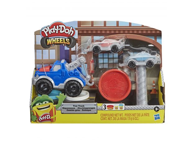 ست خمیربازی یدک کش Play Doh, تنوع: E66905L00-Truck, image 