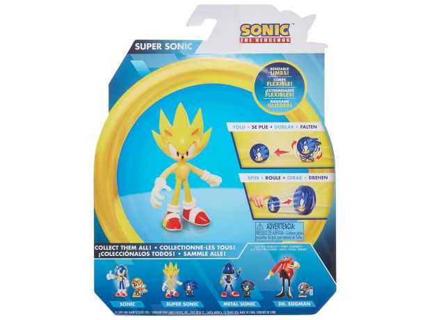 فیگور سونیک و ابر سونیک (Super Sonic & Sonic), image 3