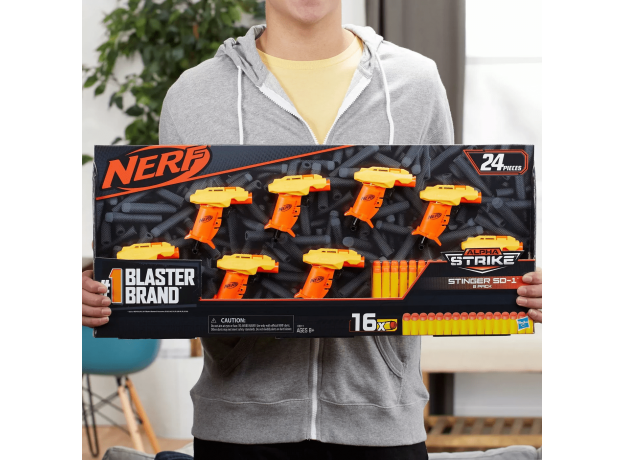 پک 8 تایی تفنگ های نرف Nerf مدل Alpha Strike Stinger, image 7