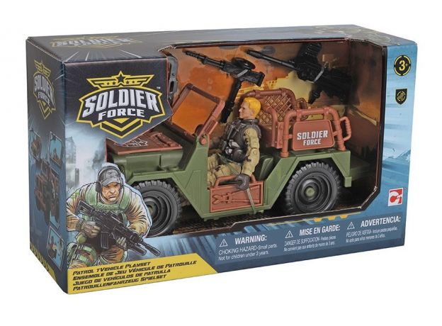 ست بازی جیپ سربازهای Soldier Force مدل Patrol Vehicle, image 