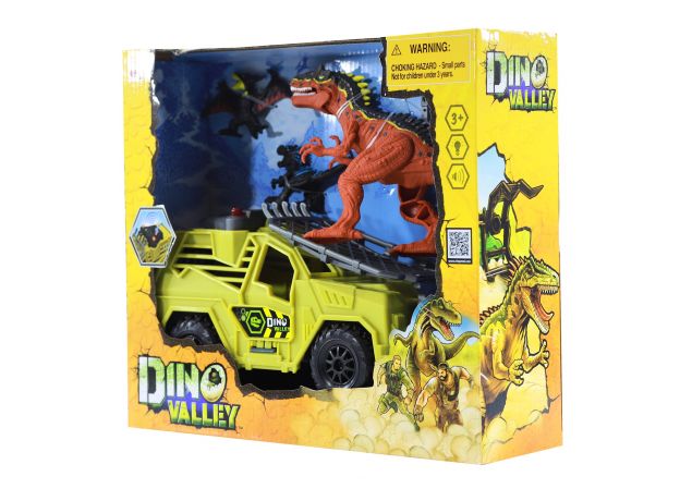 ست بازی شکارچیان دایناسور Dino Valley مدل Dinosaur Hunter With Jeep, image 2