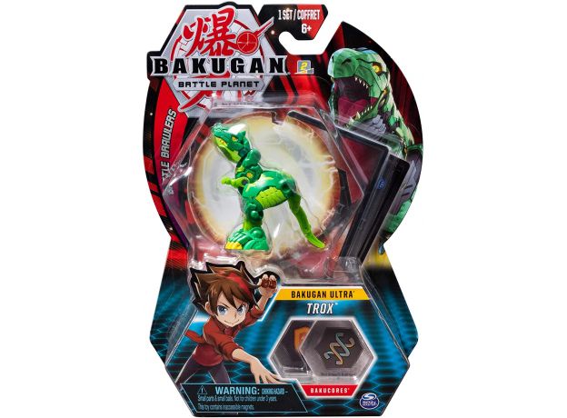 پک تکی بازی نبرد باکوگان (Bakugan) مدل Trox, image 