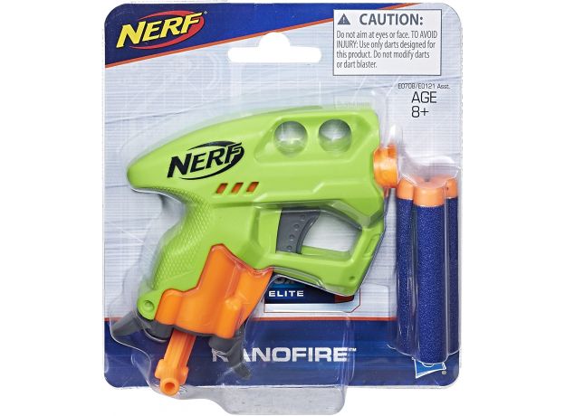 تفنگ نرف Nerf مدل N-Strike Nano Fire (سبز), image 