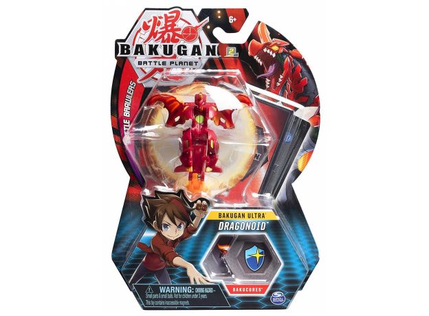 پک تکی بازی نبرد باکوگان (Bakugan) مدل Dragonoid, image 