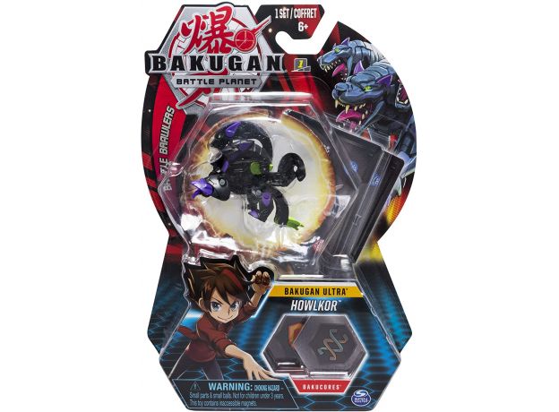 پک تکی بازی نبرد باکوگان (Bakugan) مدل Howlkor, image 