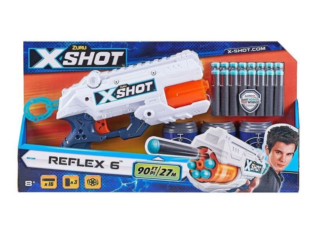 تفنگ ایکس شات X-Shot مدل Reflex6, image 
