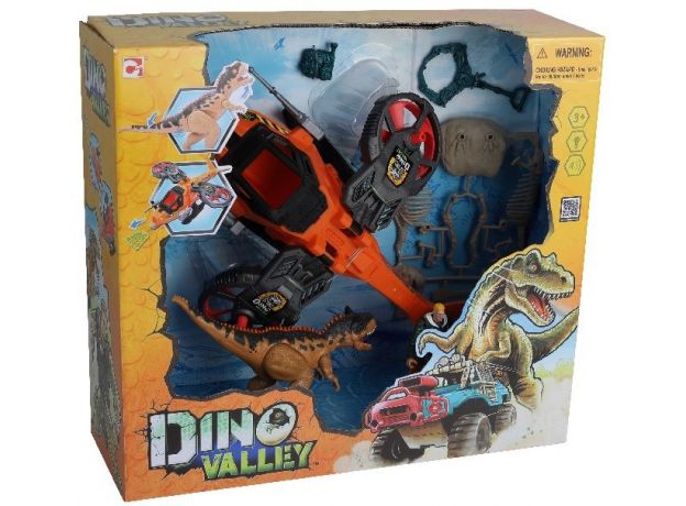 ست بازی شکارچیان دایناسور Dino Valley مدل Steel Hawk Rescue, image 