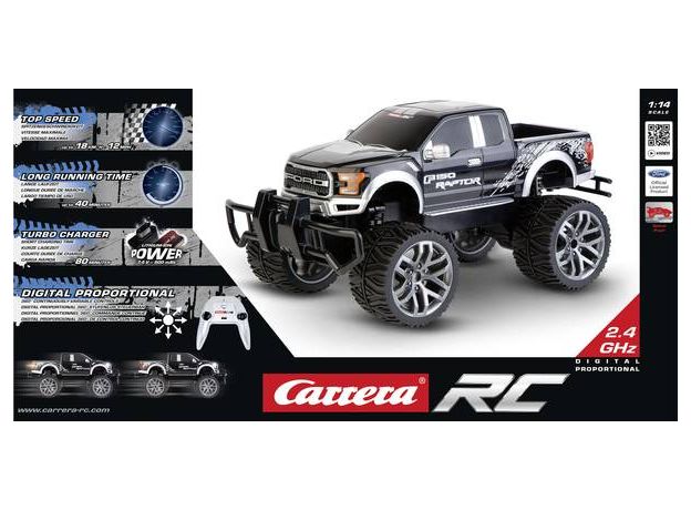 ماشین کنترلی Carrera مدل Ford Raptor با مقیاس 1:14, image 4