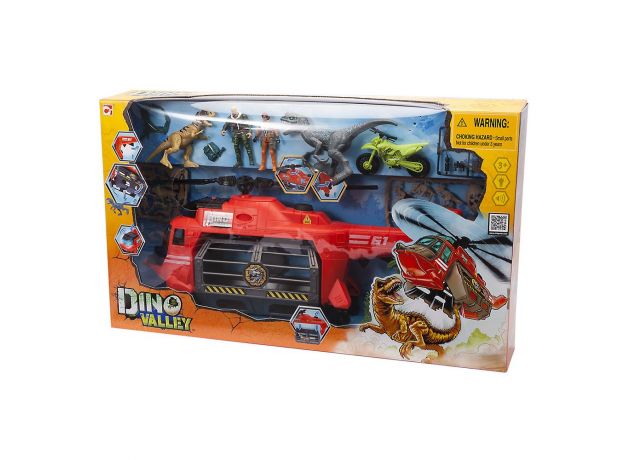 ست بازی شکارچیان دایناسورDino Valley  مدل Steelhawk and  Dino, image 