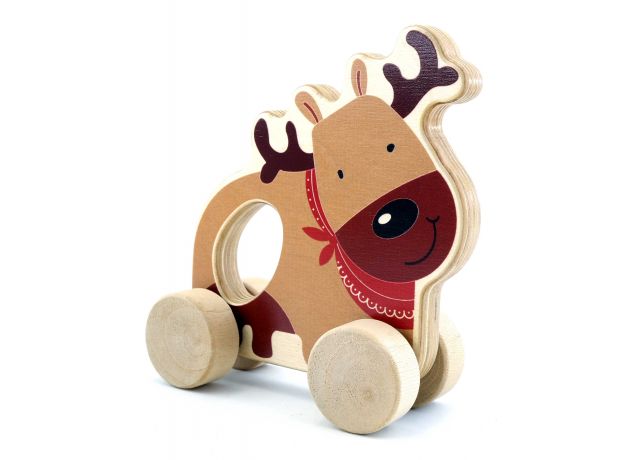 گوزن چوبی چرخدار پوپولوس, تنوع: 62610715PP-Wooden Moose, image 2