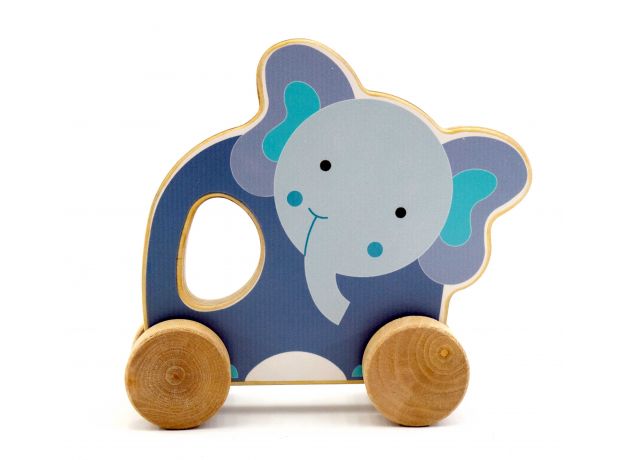 فیل چوبی چرخدار پوپولوس, تنوع: 62610715PP-Wooden Elephant, image 